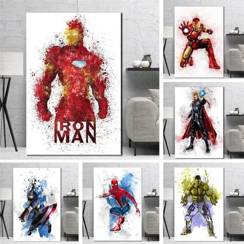 5D DIY Diamond Painting Marvel Superhero Cross Stitch Kits Full Drill Diamond Embroidery Mosaic Art Picture Home Decoration Gift