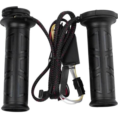 7/8 inch 22mm Motorcycle Universal Heated Molded Handlebar Hand Grips Warmer