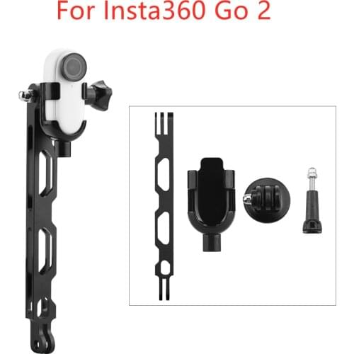 Expansion Adapter Extend Arm For Insta360 Go 2 Protective Frame Mount 1/4 Adapter Bracket Stabilizer for Insta360 GO 2 Camera