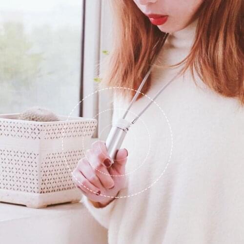 Car Household Portable Air Purifier Negative Ion Necklace Small Mini Hanging Neck Purifier PM2.5 Purifying Wearable Low Noise
