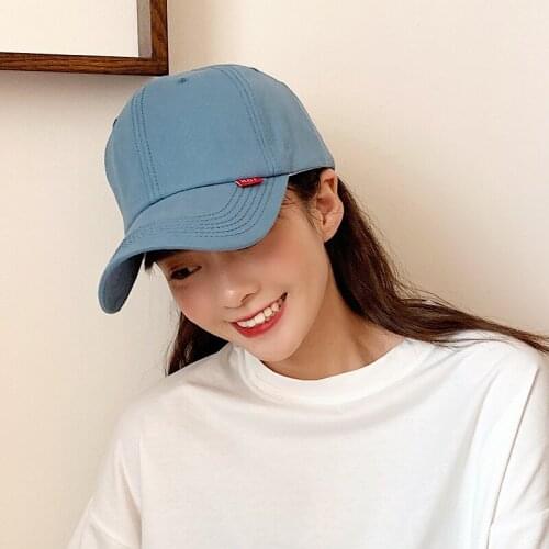 Baseball Cap Womens Autumn Sunshade Sunscreen Cap Ins Style Japanese Chinese Character Embroidery Hat Men