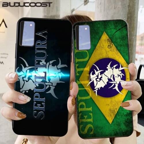 SEPULTURA Phone Case For Samsung Galaxy S10 Plus S10E S6 S7 Edge S8 S9 Plus S10lite S20 Plus S20 Ultra