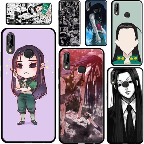 Illumi Zoldyck Hunter x Hunter Case For Huawei P30 P40 P10 P20 Lite P Smart 2021 Nova 5T Cover For Honor 20 Pro 8X 9X 10i