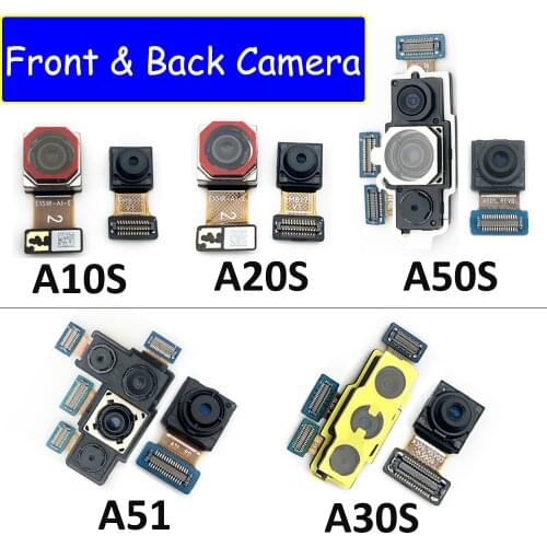 New Front Main Back Rear Camera Flex Cable Module Ribbon For Samsung A10S A20S A30S A50S A51