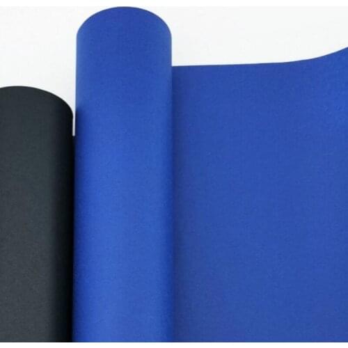 Rolling Chinese Calligraphy Paper Papel Arroz Half Ripe Rijstpapier Carta Di Riso Black Blue Xuan Paper For Paper-cutting