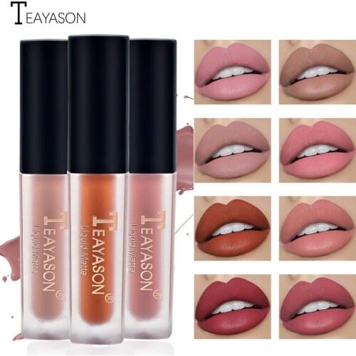 Multi Color Matte Lipstick Lip Gloss Waterproof Long Lasting Moisturizing Lipstick Sexy Red Lips Tint Plumper Velvet Lipsticks