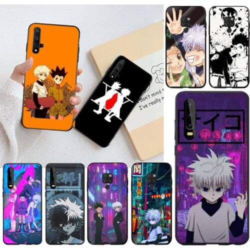 USAKPGRT Anime Hunter x Hunters Soft Rubber Phone Cover for Huawei P40 P30 P20 lite Pro Mate 30 20 Pro P Smart 2020 prime