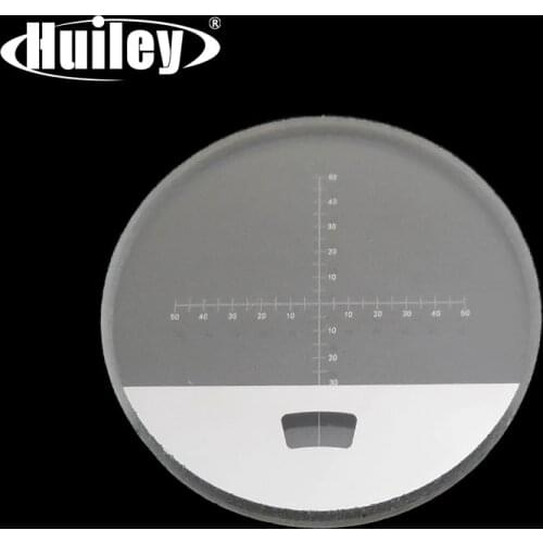 Telescope Eyepiece Cross Reticle Scale Diameter 22 mm for Binoculars Monocular Rifle Scope DIV=0.1 mm Micrometer Slide