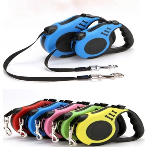 Pet leash, automatic retractable dog leash, cat leash 3 meters/5 meters, wholesale pet supplies