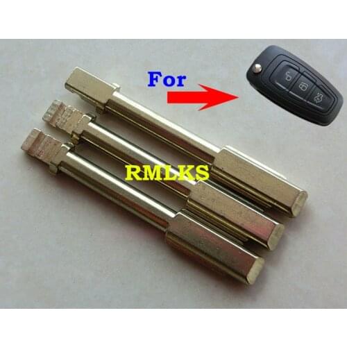 RMLKS New Folding Flip Remote Uncut Key Blade FO21 Car Key Blank Fit For Fiesta Mondeo C-max Car Key