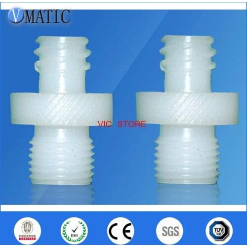 Free Shipping 5Pcs Syringe Connector 1/4'' & 1/8'' Inch Syringe Linker Dispensing Syringe