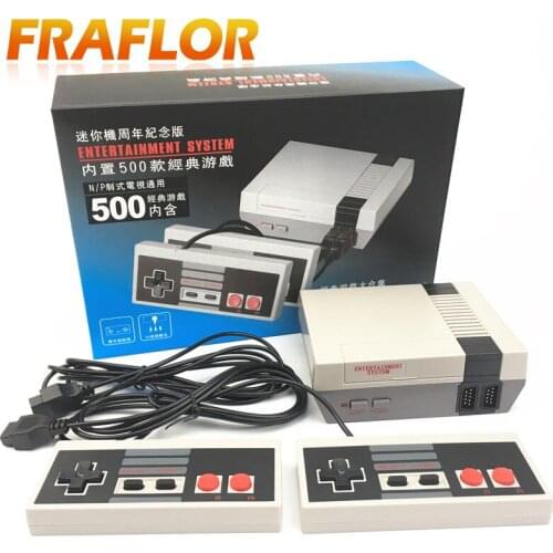 Brand New Mini TV Handheld Game Console Video Game Console For Nes Games With 500 Different Built-in Games PAL & NTSC