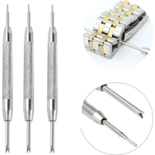 1PC Stainless Steel Watch Strap Band Opener Spring Bars Link Pins Remover Tools Watchmakers Tool Watches Tools