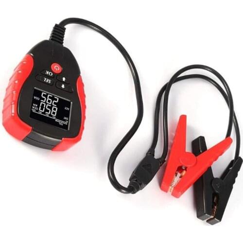 12V LCD Battery Tester AE310 Battery Tester Digital LCD Backlight Display Battery Tester for Car Batteries Analyzing