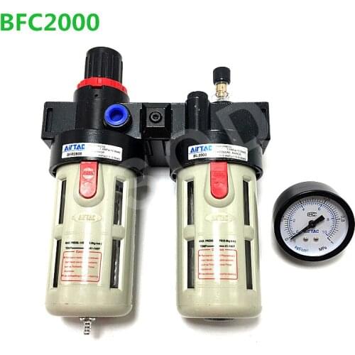 AFC2000 AFC20001 BFC2000-02 BFC3000-03 BFC4000-04 FSQD AIRTAC Air source treatment filter Oil water separator AFC BFC series