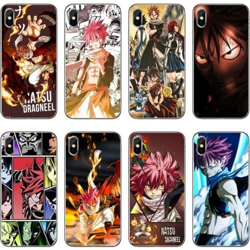 FAIRY TAIL Natsu Accessories Phone Case For Huawei P30 P20 Pro P10 P9 P8 Lite Y5 Y6 Y7 Y9 P Smart Plus 2018 2019