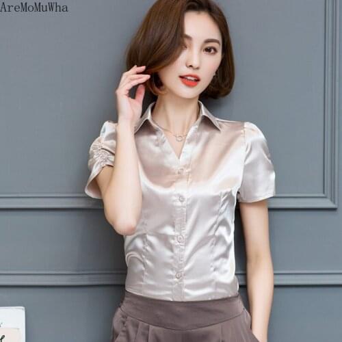 AreMoMuWha Silk Blouses