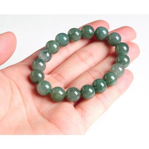 Natural jadeite bead bracelet women A grade fashion bracelet new arrival