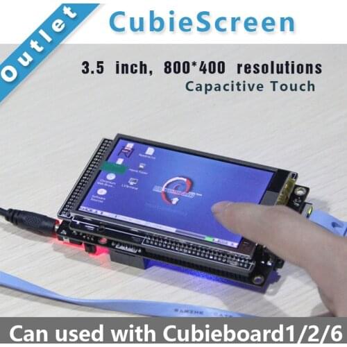 CubieScreen-Module Cubiescreen for CubieBoard1, CubieBoard2 3.5 inch, 800*400 resolutions LCD module