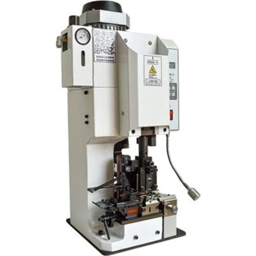 Electric Stripping And hitting Terminal machine Multi-core wire Sheathed Cable Telephone Line Automatic Peeling Terminal Machine