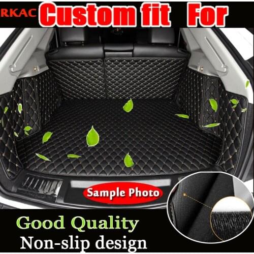 Custom fit car trunk mats for Mercedes Benz A B180 E260 CL CLA G GLK300 ML S350/400 class 3D car styling tray carpet cargo liner