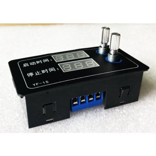 Delay on/off Intermittent infinite loop Countdown switch Motor controller module 5v12v24v