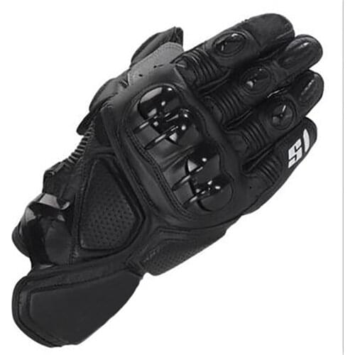 Alpine Motocross Stars S1 Racing Gloves MTB Motorcycle Leather Gloves Guantes Moto Luvas Motociclista Motorbike Riding Gants