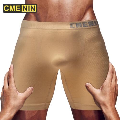 CMENIN New Arrival Sleep Thermal Mens Underwear Boxer Homme Patchwork Soft Men Boxer Shorts Men Underwear Boxers Panties CM101