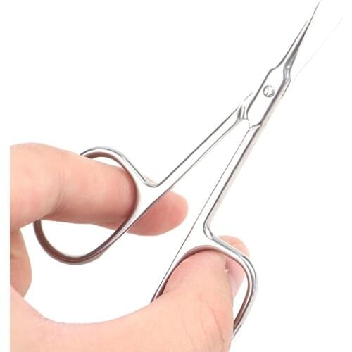 Cuticle Scissors Nail Cuticle Clippers Trimmer Dead Skin Remover Stainless Steel