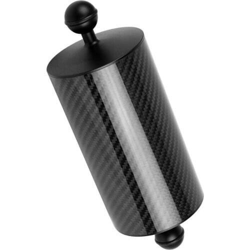 Diving Buoyancy Arm Aluminum Alloy Double Ball Head Carbon Fiber Lamp Arm 80mm Underwater Photography Fill Light Lamp Arm