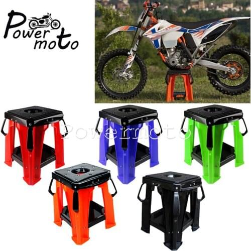 430mm Dirt Bike Off Road Repair Lift Stand Motocross Repair Stool Seat For EXC SX F XCF XCW SMR 125 250 350 450 500 Six Day