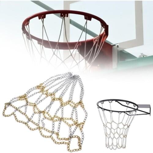 Champion Basketball Net Deluxe Non Whip Outdoor Sport Replacement Galvanized Iron Anti-rust Basketball Shoots Hoop Rim Net Chain