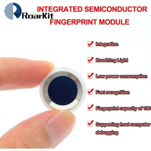SFM-V1.7 Semiconductor Integrated Touch Capacitive Acquisition And Identification Fingerprint Sensor Module UART Communication