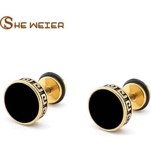 SHE WEIER Stud Earrings