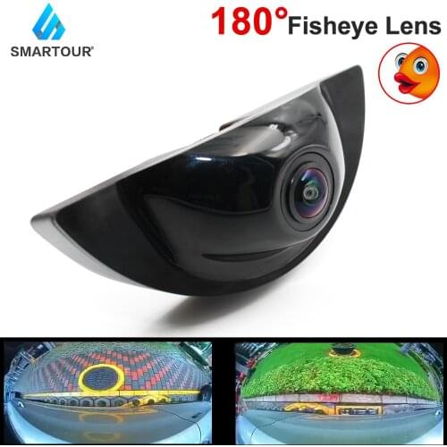 Smartour 180 Degree Fisheye Ccd HD Car Front Logo Camera Positive For Volvo XC60/XC40/S60/S90/V60/V90/XC90 Waterproof wide angle
