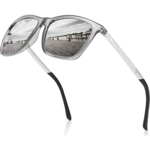 Vintage Sunglasses Men Women Unisex Retro Polarized Sun Glasses Len Eyewear Shades for Men/Women Anti-Reflective Goggle UV400