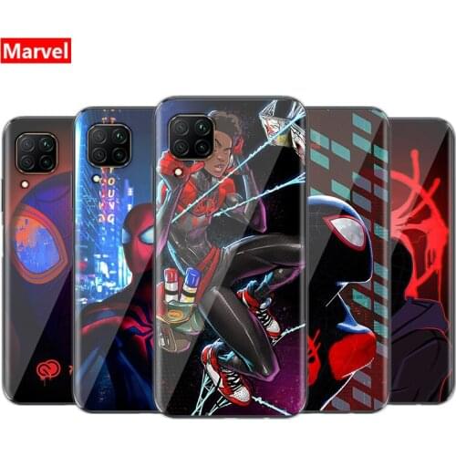 Super Hero Marvel Avengers Spider-Man For Huawei P40 P30 P20 P10 P9 P8 Lite Mini E 5G Pro Plus 2017 2019 TPU Silicone Phone Case