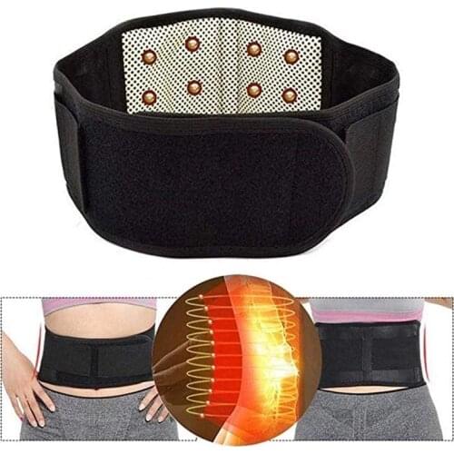 Tourmaline Magnetic Self-heating Belt For The Back Tourmaline Waist Product Therapy Ceinture Support Brace lumbar Massage