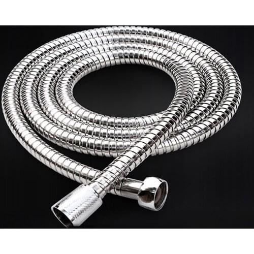 1m 1.5m 2m meter bathroom stainless steel explosion-proof pipe encrypt explosion-proof hose, shower head tube mount