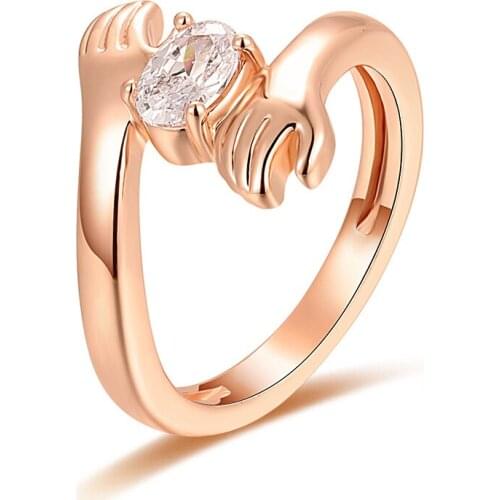 Xiaojing Rings With Cubic Zirkonia For Women