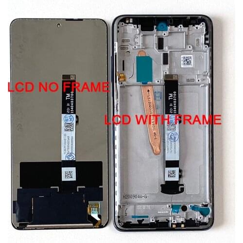 6.67"Original M&Sen For Xiaomi Poco X3 NFC MZB07Z0IN LCD Screen Display+Touch Panel Digitizer Frame For Poco X3 M2007J20CG