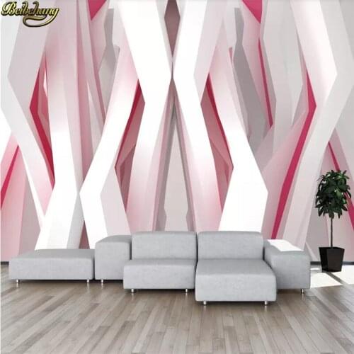 Beibehang Custom wallpaper mural 3D modern three dimensional abstract space geometric background wall papel de parede