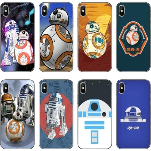 Accessories Phone Case BB8 BB 8 R2D2 Robot For Xiaomi Redmi 9T 9C 9A 7 7A K20 6 6A S2 Redmi Note 9S 9T 9 8 8T 7 6 5A Pro
