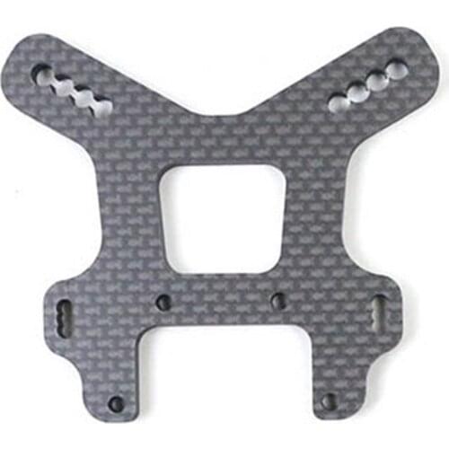 RC Shock Tower Mount Front & Rear Carbon Fiber for TEKNO EB48 2.0 RC Car Accessories