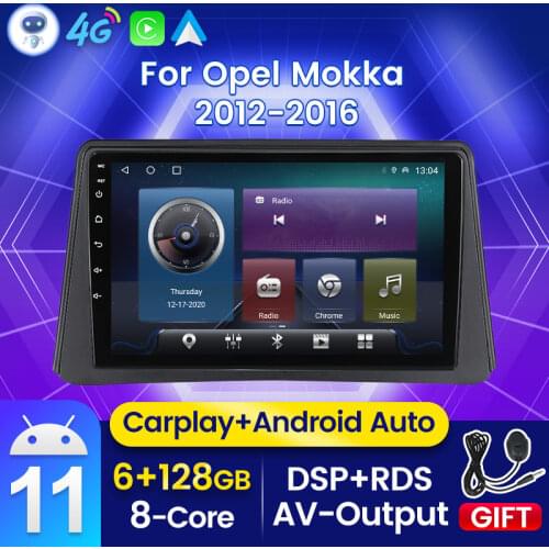 WIFI 4G Android 10 For Opel Vauxhall Mokka 2012-2016 For Buick Encore 2013-2019 Car Multimedia Player BT Carplay Auto 2Din Radio