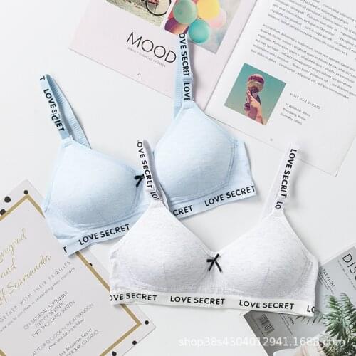 Breathable Cotton Seamless Bras for Women Sold Color Bralette Push Up Bras No Wireless Brassiere A B Cup Underwear Sexy Bra