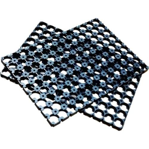 21700 9*13 Batteries Holder Bracket Cell Safety Anti Vibration Plastic Cylindrical Battery Brackets For 21700 Lithium Batteries