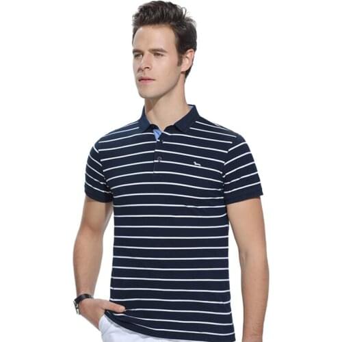 New Summer Men Tshirt 100%cotton V-Neck T shirt solid casual short sleeve tops tees embroidery mens brand clothing white