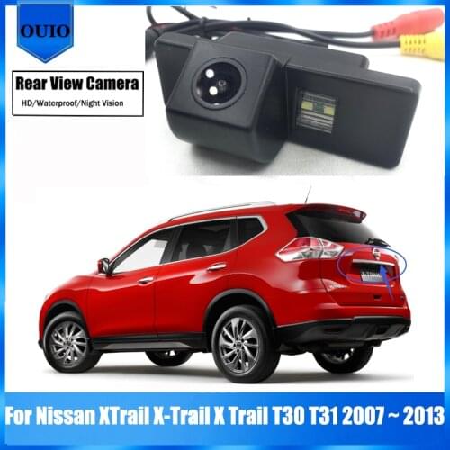 Rear camera For Nissan XTrail X-Trail X Trail T30 T31 2007 2008 2009 2010 2011 2012 2013 Night Vision Parking Reversing Camera