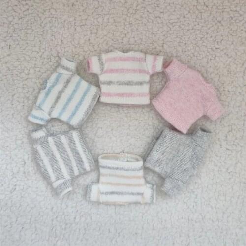 HOUZIWA GSC 1/12 BJD Doll Clothes OB11 Doll T-shirt